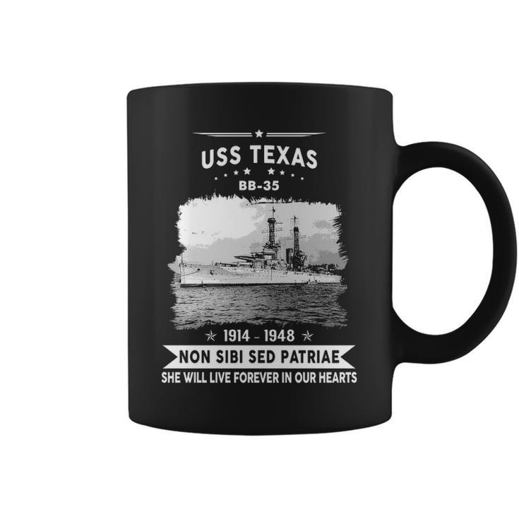 Uss Texas Bb 35 Battleship Coffee Mug