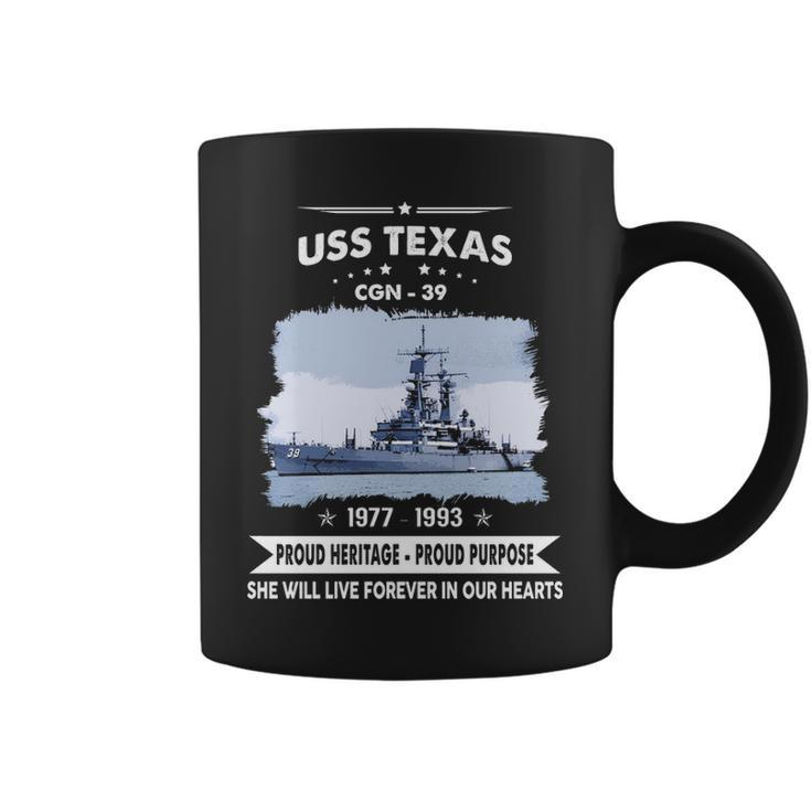 Uss Texas Cgn  Coffee Mug