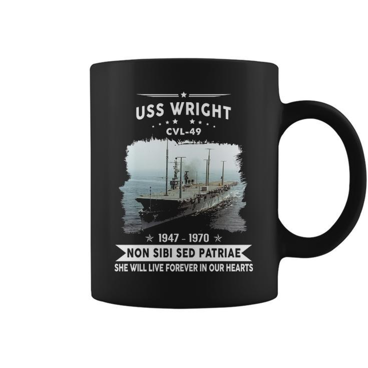 Uss Wright Cvl  V2 Coffee Mug
