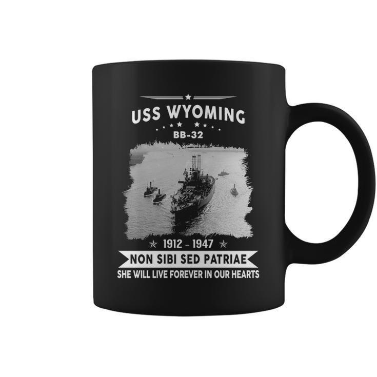 Uss Wyoming Bb  Coffee Mug