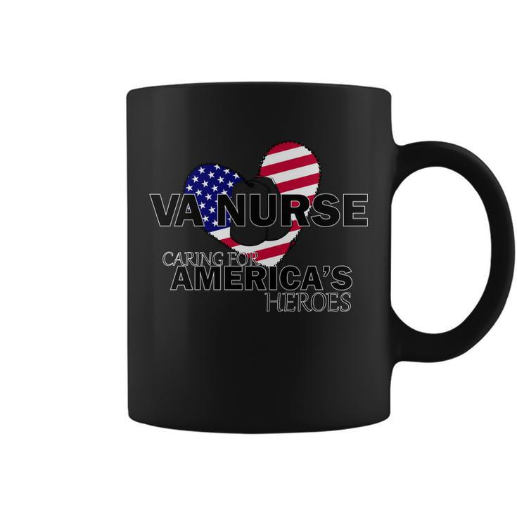 Veteran Va Nurse Caring For Americas Heroes Tshirt Coffee Mug
