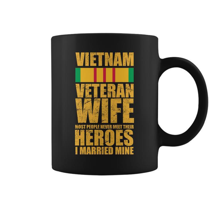 Vietnam Veteran Wife Tshirt Coffee Mug