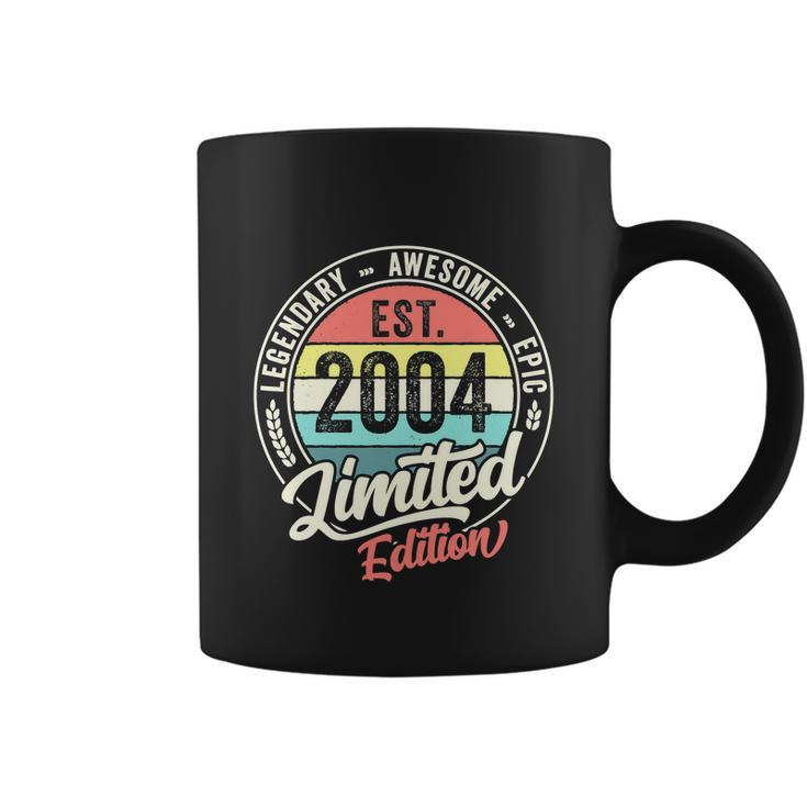 Vintage 18 Year Old Est 2004 Limited Edition 18Th Birthday Coffee Mug