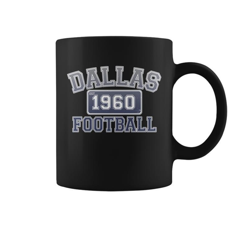 Vintage Dallas Texas Football Est  Coffee Mug
