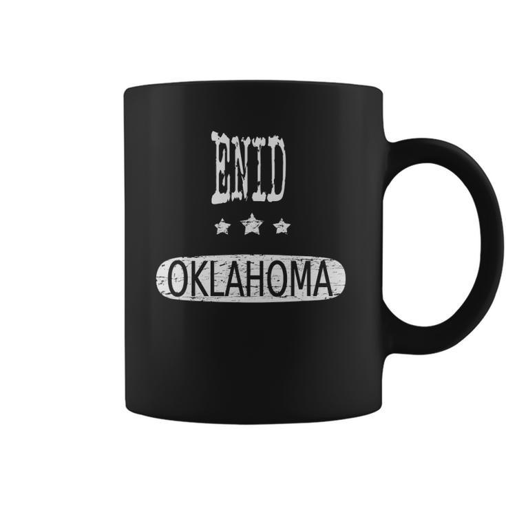 Vintage Enid Oklahoma Home Roots Coffee Mug