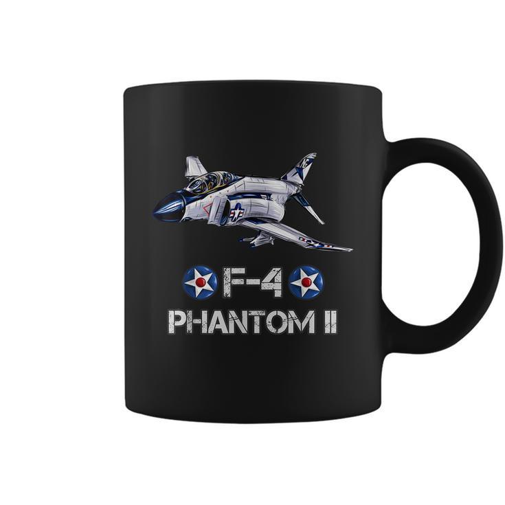 Vintage F4 Phantom Ii Jet Military Aviation Tshirt Coffee Mug