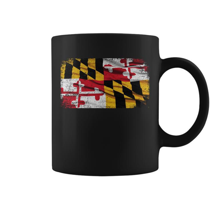 Vintage Maryland Flag Coffee Mug