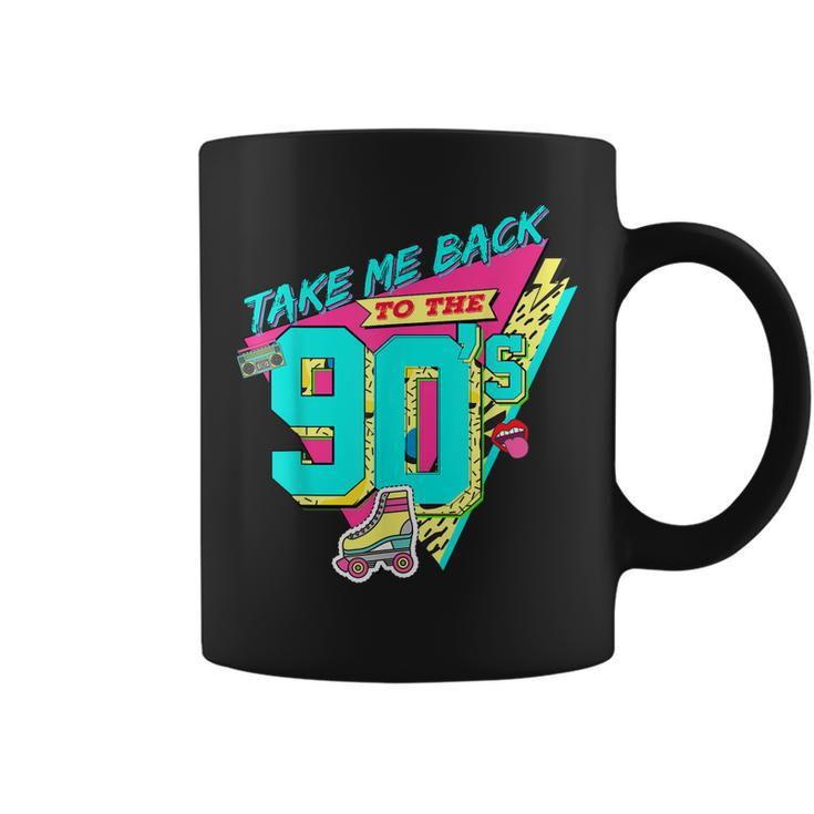 Vintage Music Tape 90S Take Me Back To The 90S  Coffee Mug