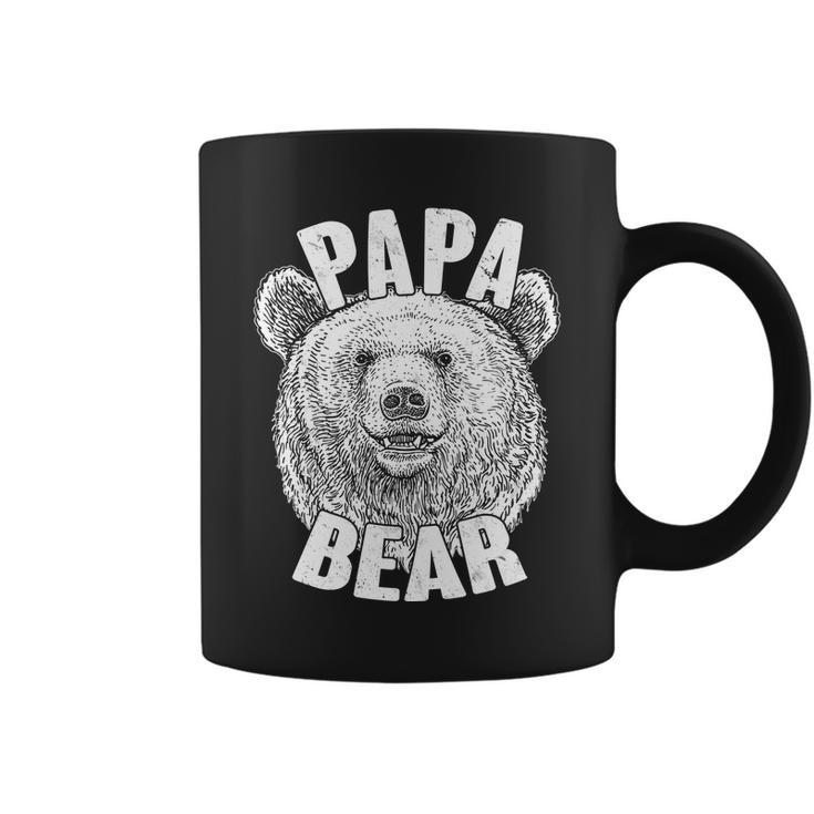 Vintage Papa Bear Father Coffee Mug