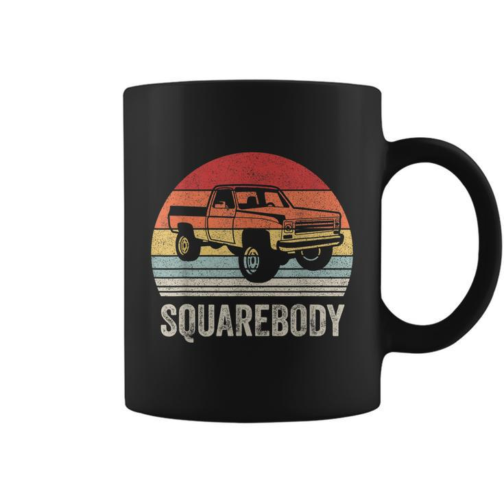 Vintage Retro Classic Square Body Squarebody Truck Tshirt Coffee Mug