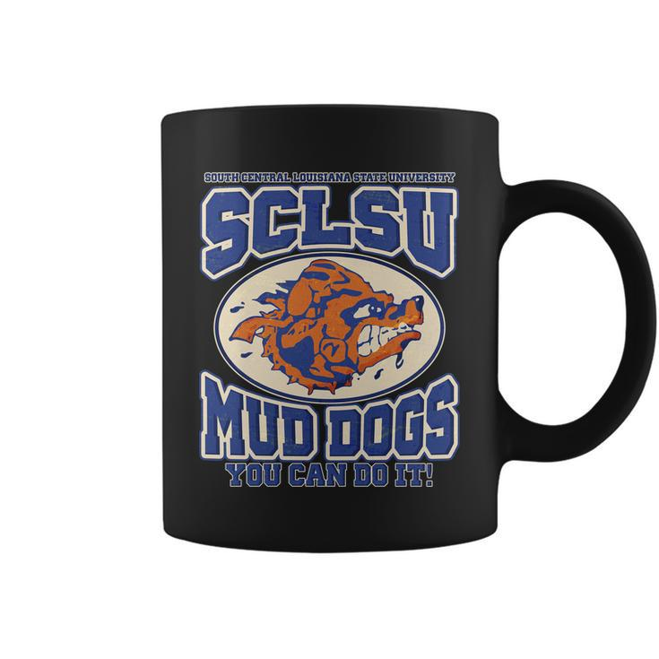 Vintage Sclsu Mud Dogs Classic Football Coffee Mug