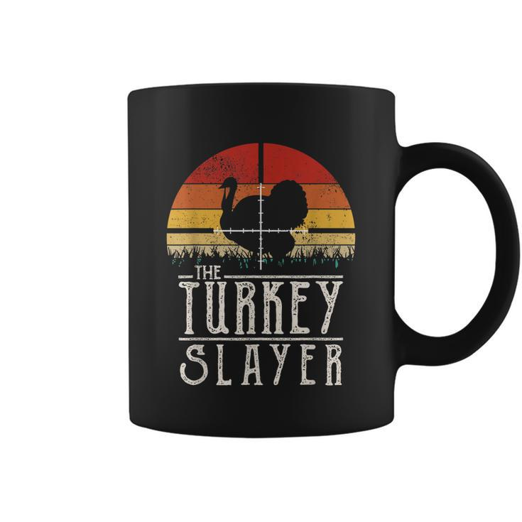 Vintage Sunset Retro Style Turkey Hunting Turkey Slayer Coffee Mug