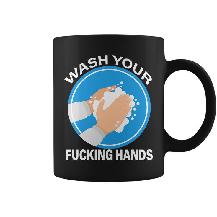 Wash Your Fucking Hands Tshirt Coffee Mug