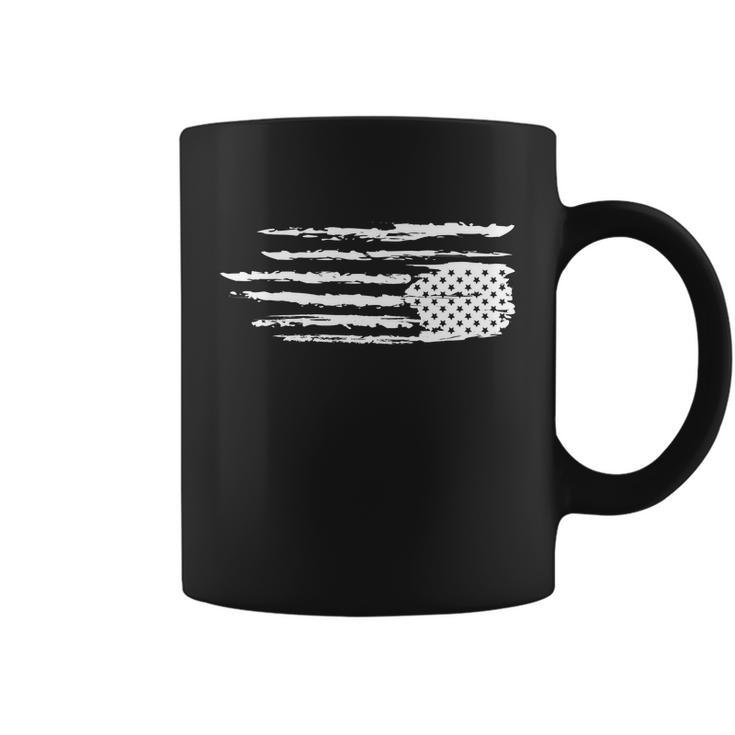 We Are Not Ok Upside Down Usa Flag In Distress Coffee Mug