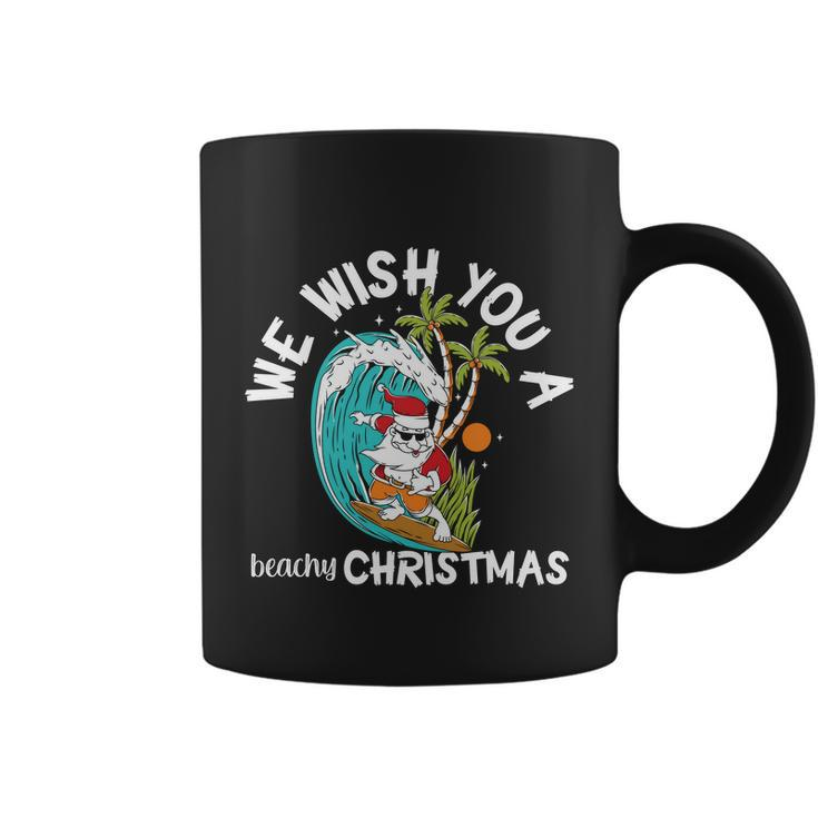 We Wish You A Beachy Christmas In July Coffee Mug