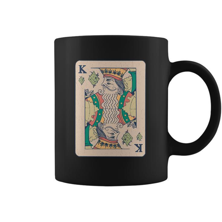 Weed King Poker Card Coffee Mug