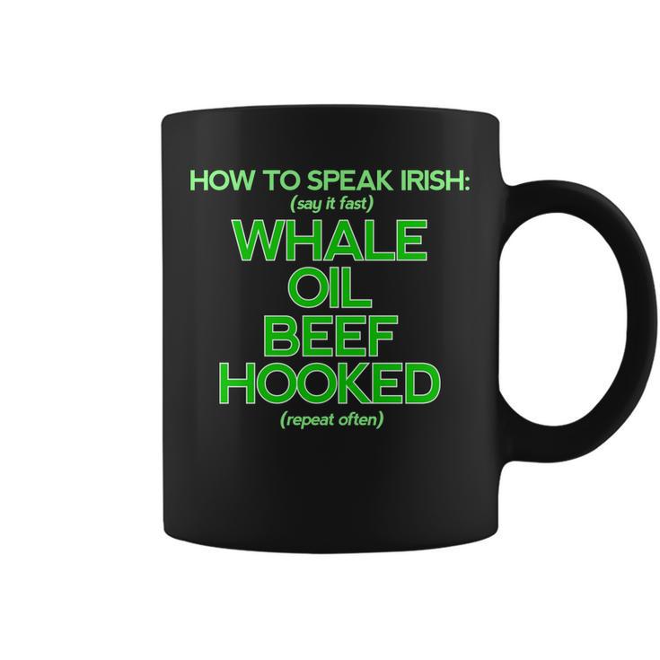 Whale Oil Beef Hooked Tshirt Coffee Mug