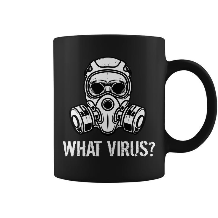 What Virus Funny Gas Mask Coffee Mug