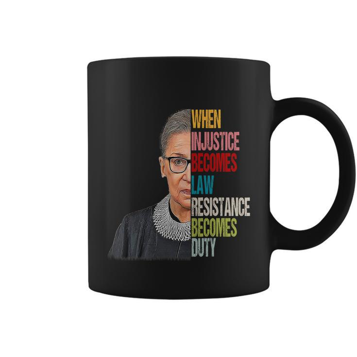 When Injustice Becomes Law Resistance Becomes Duty V2 Coffee Mug