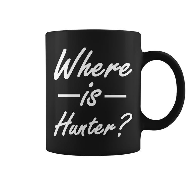 Where Is Hunter Tshirt Coffee Mug