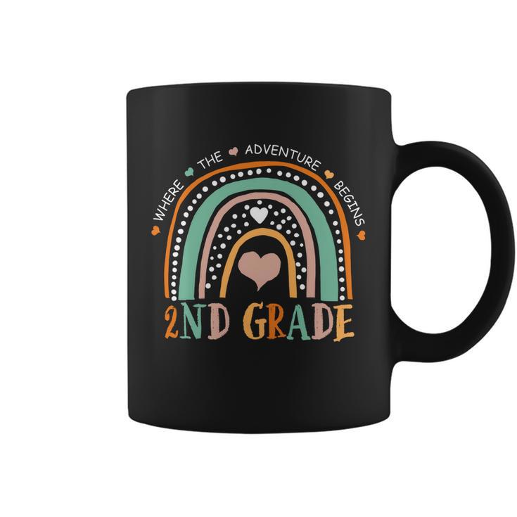 Where The Adventure Begins 2Nd Grade Coffee Mug