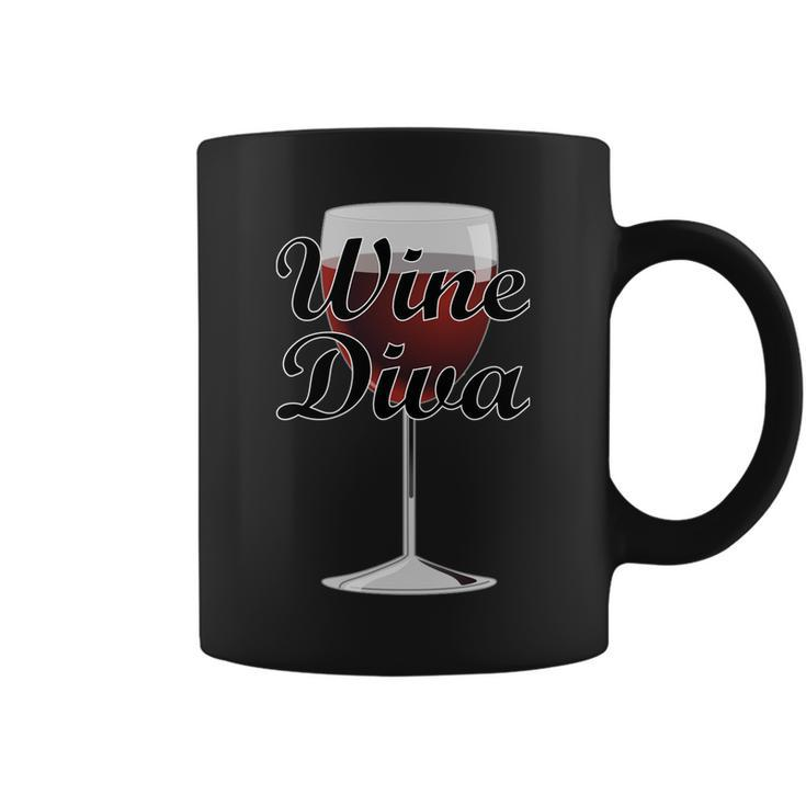 Wine Diva Coffee Mug