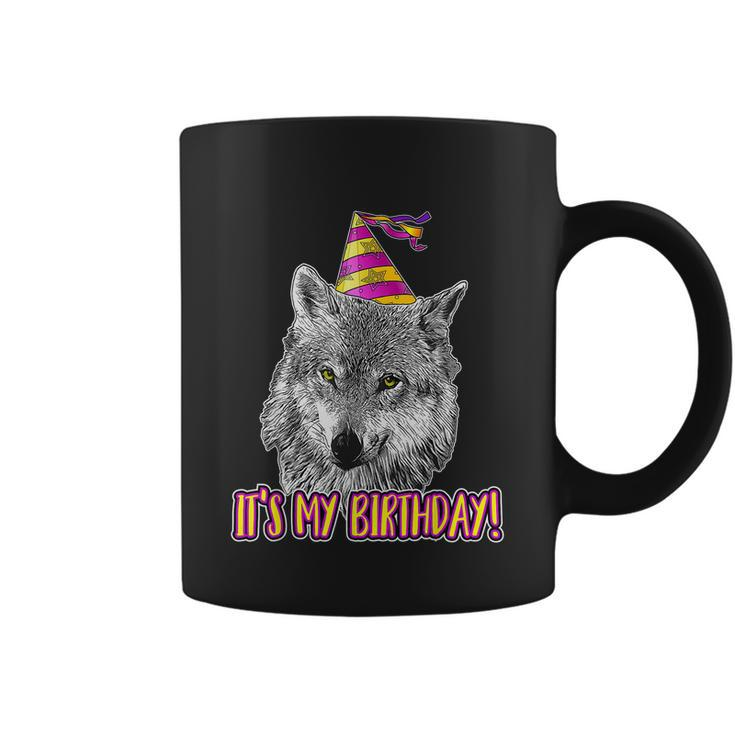 Wolf Birthday Themed Party Wolves Theme Girl Wolf Lover Coffee Mug