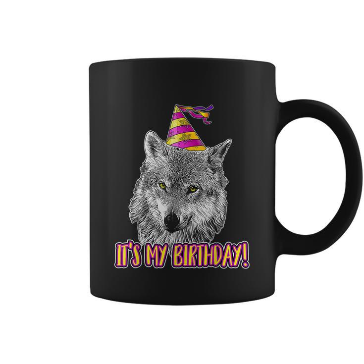 Wolf Birthday Themed Party Wolves Theme Girl Wolf Lover V2 Coffee Mug