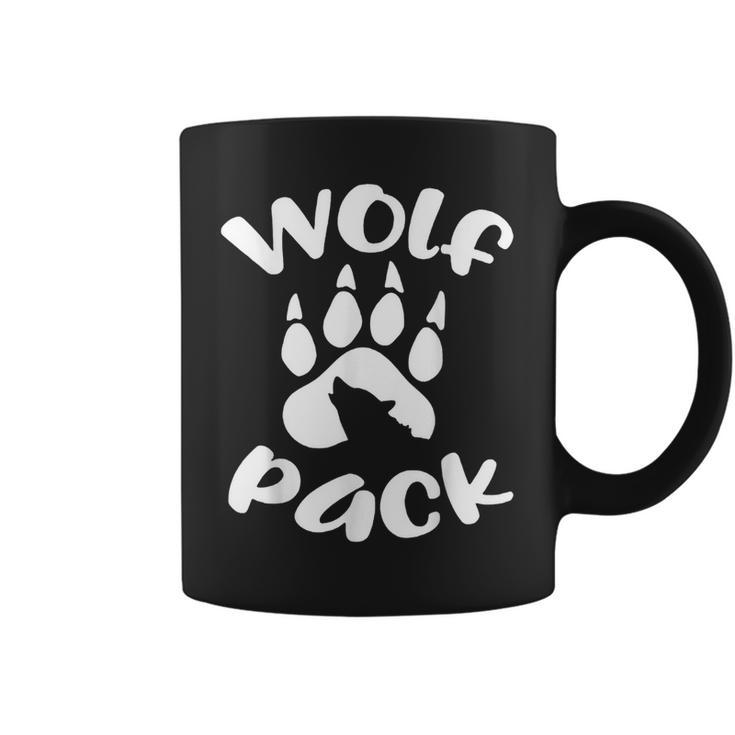 Wolf Pack  Wolf   Family Matching   Coffee Mug