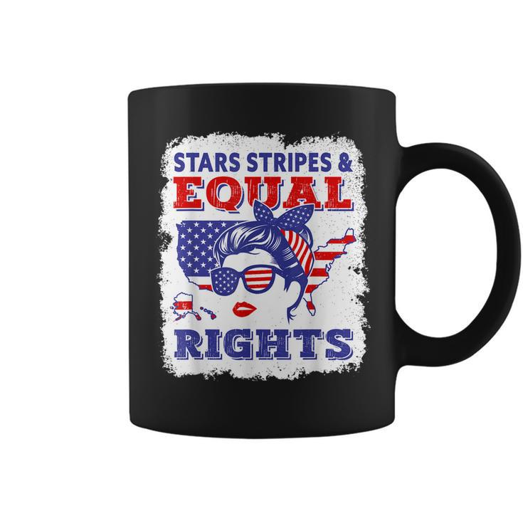 Womens Right Pro Choice Feminist Stars Stripes Equal Rights  Coffee Mug