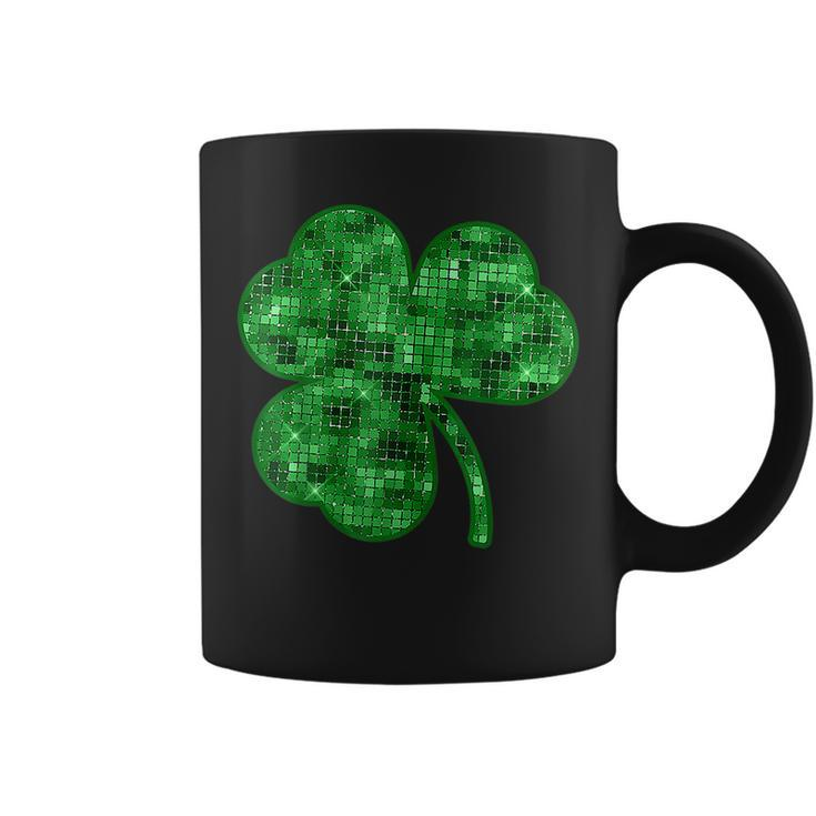 Womens St Patricks Day Shamrock Lucky Green  Coffee Mug