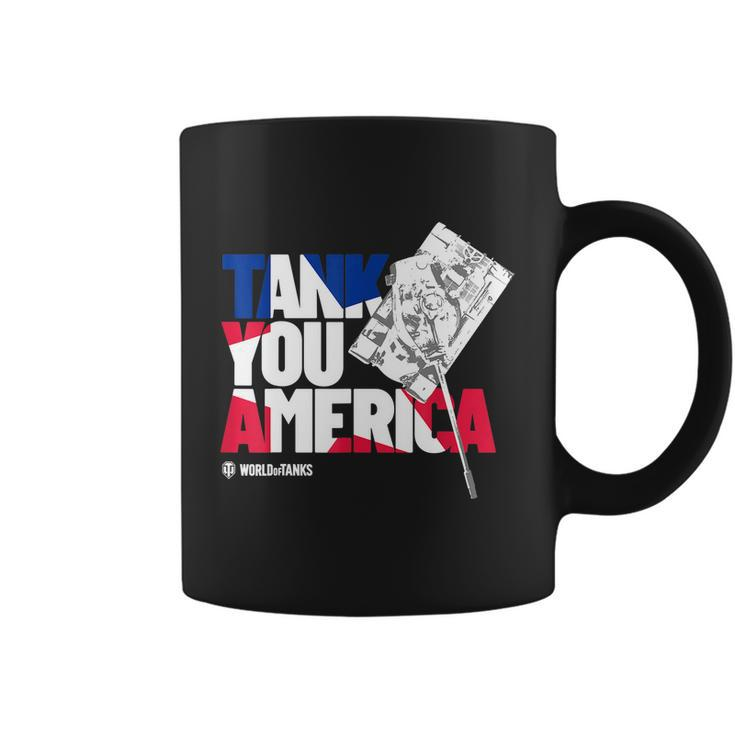World Of Tanks 4Th Of July Tank You America Coffee Mug