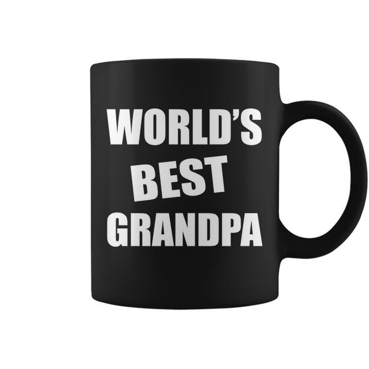 Worlds Best Grandpa Tshirt Coffee Mug