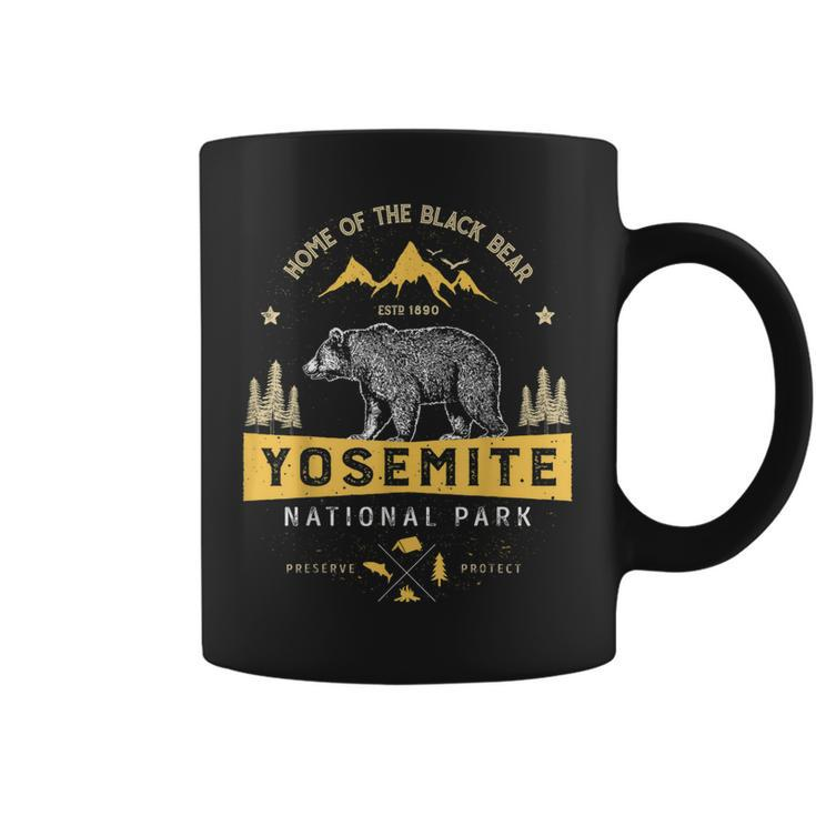 Yosemite National Park T  California Bear Vintage Gifts Coffee Mug
