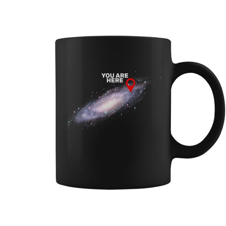 You Are Here Galaxy Tshirt Coffee Mug