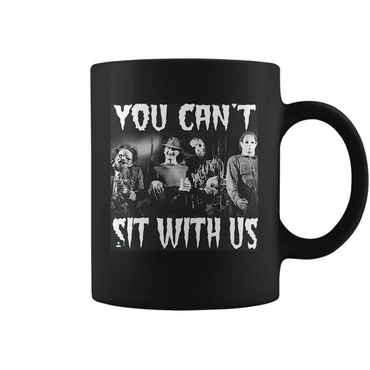 You Cant Sit With Us Classic Horror Villains Tshirt Coffee Mug