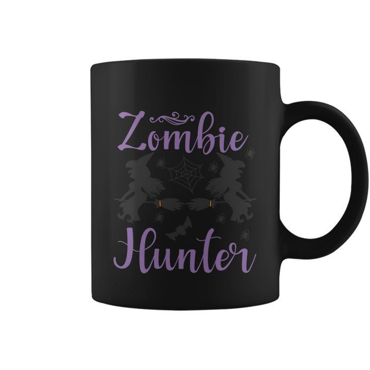 Zombie Hunter Witch Halloween Quote Coffee Mug