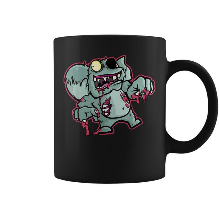 Zombie Koala Bear | Funny Halloween Gift For Zoo Lovers  Coffee Mug