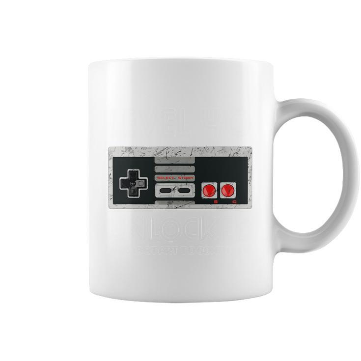 40 Year Old Fourty Birthday Gift Level 40 Unlocked Gamer Coffee Mug