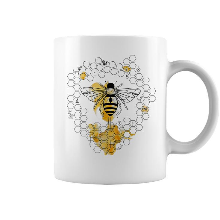 Bee Lover Beekeeper Queen Bee Beekeeping Funny Lover  Coffee Mug