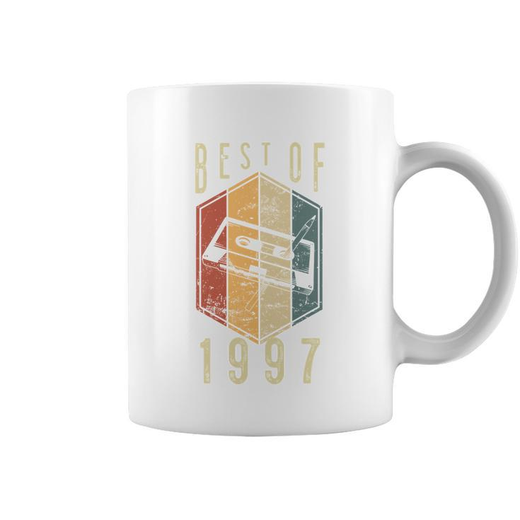 Best Of 1997 25 Year Old Gifts Cassette Tape 25Th Birthday  Coffee Mug