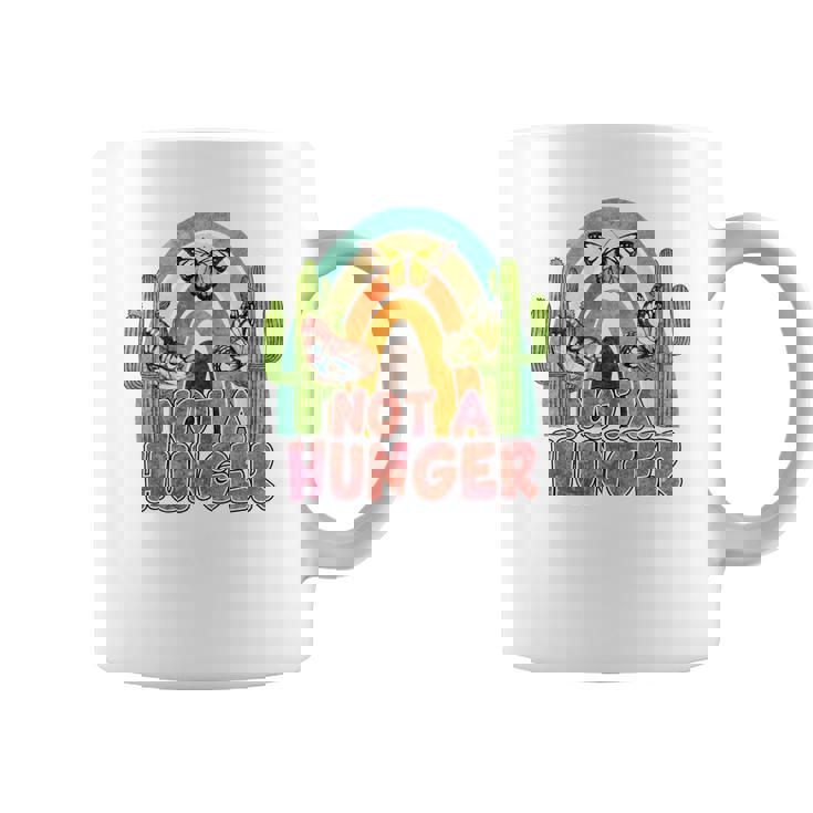 Boho Vintage Not A Hunger Cactus Retro Coffee Mug
