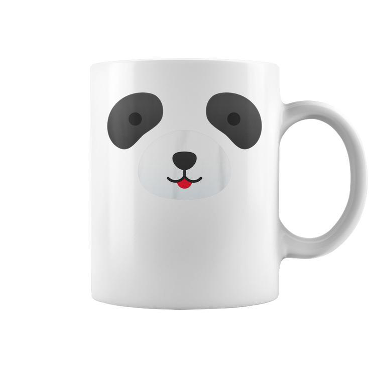 Cute Bear Panda Face Diy Easy Halloween Party Easy Costume  Coffee Mug