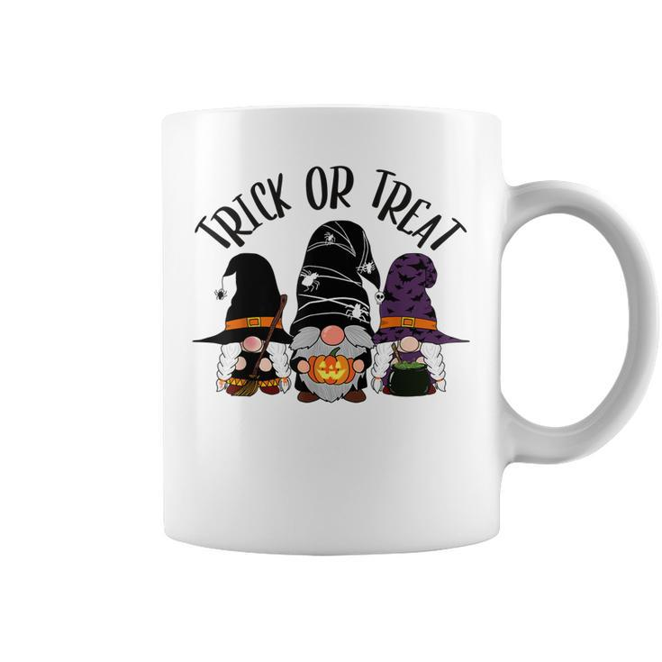 Cute Witch Gnomes Halloween Garden Gnome Trick Or Treat  Coffee Mug