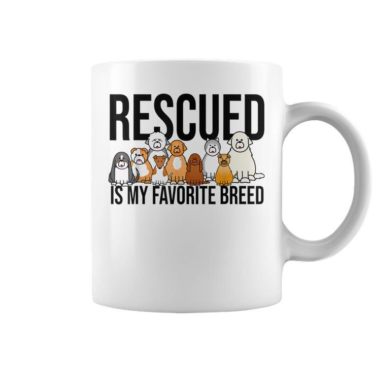 Dog Lovers  For Women Men Kids - Rescue Dog  Boy  Coffee Mug