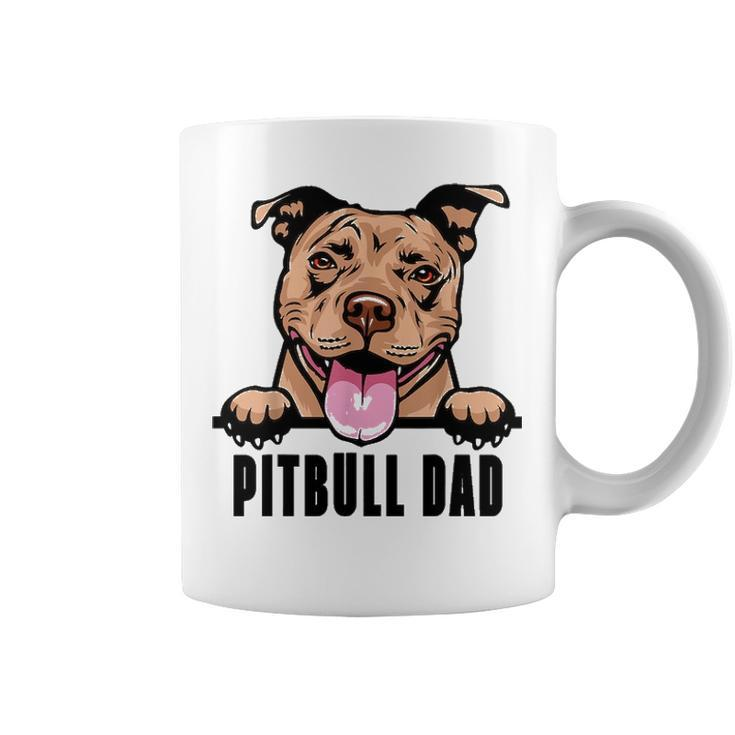 Dogs 365 Pitbull Dad Dog   Pitbull Dad Gift  Coffee Mug