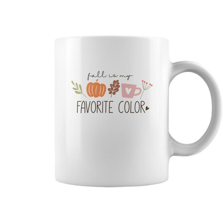 Fall Retro Fall Is My Favorite Autumn Thanksgiving Gift Coffee Mug