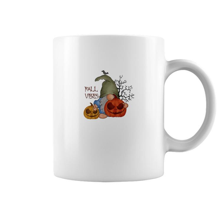 Fall Vibes Pumpkin Gnomes Things Coffee Mug