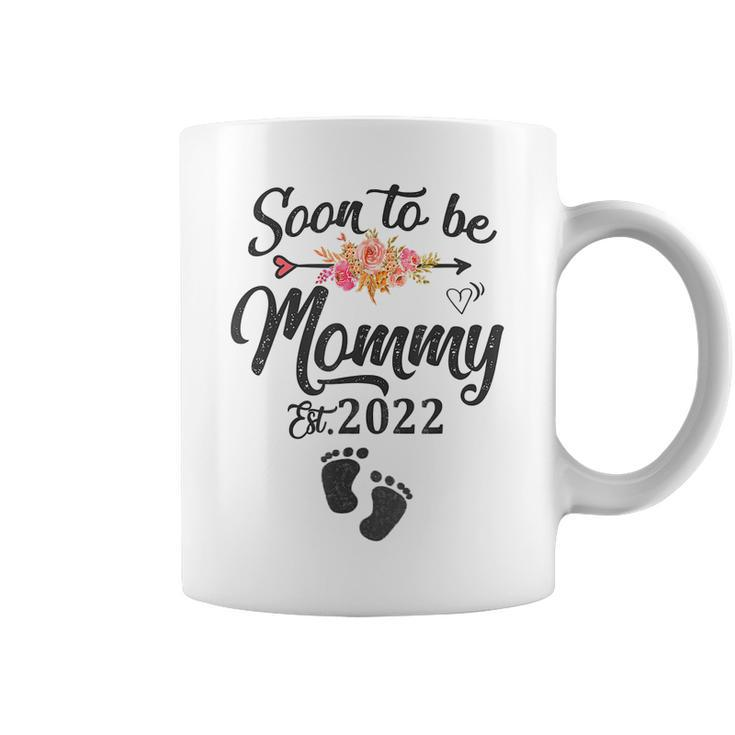 First Time Mom Pregnancy Soon To Be Mommy 2022 Mothers Day  Coffee Mug