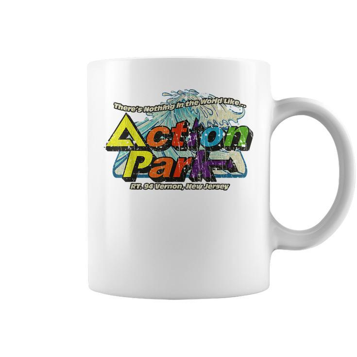 Funny Action Park New Jersey 1978 Vintage  V2 Coffee Mug